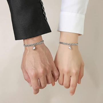 2Pcs Set Magnetic Bond Couple Bracelet