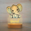 Custom Animal Design Lamp - Custom LED Night Light - forallmylove39