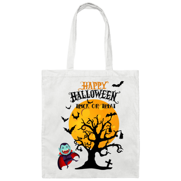 Happy Halloween Canvas Tote Bag