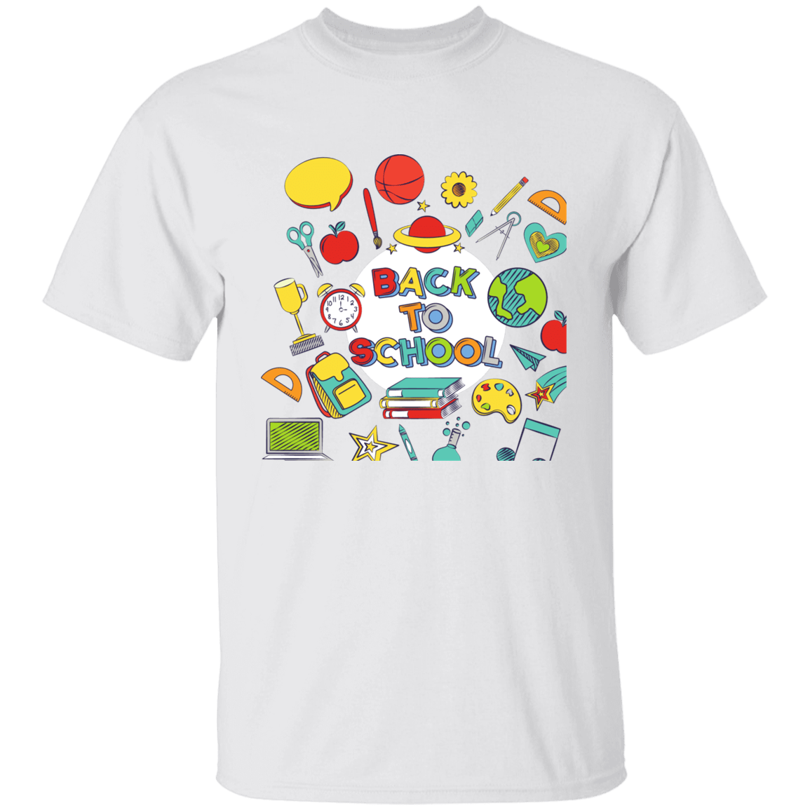 Back To School Youth 100% Cotton T-Shirt