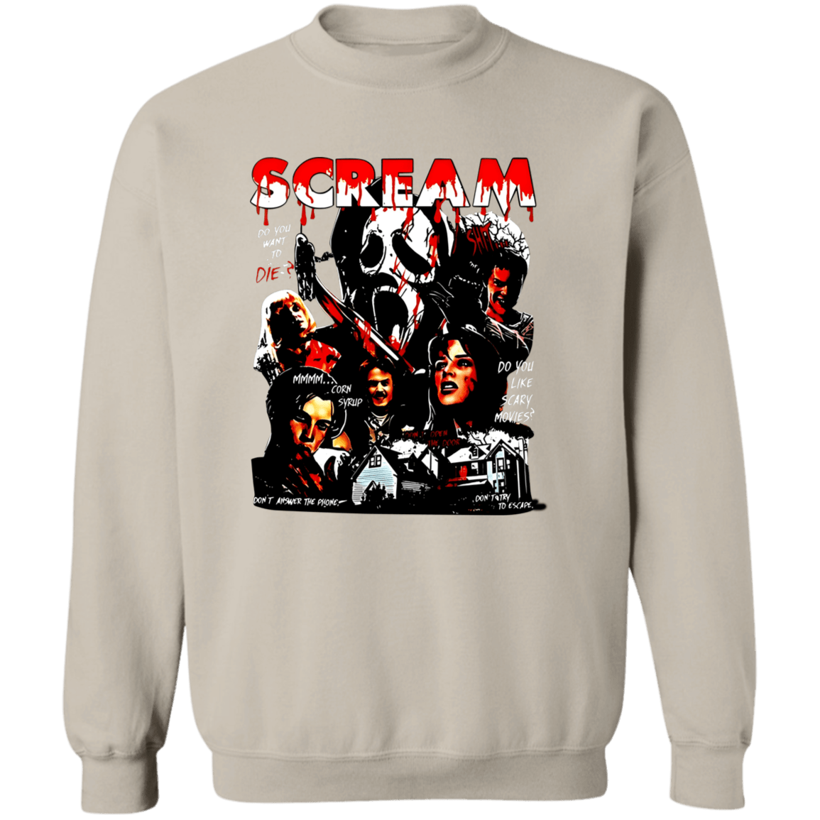 Scream  Crewneck Sweatshirt