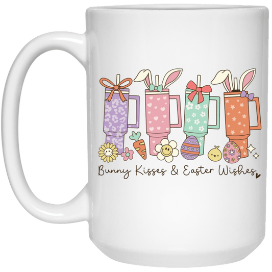 Easter Tumbler White 15oz Mug