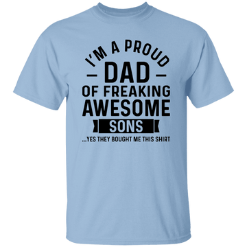 A Proud Dad of Sons T-Shirt