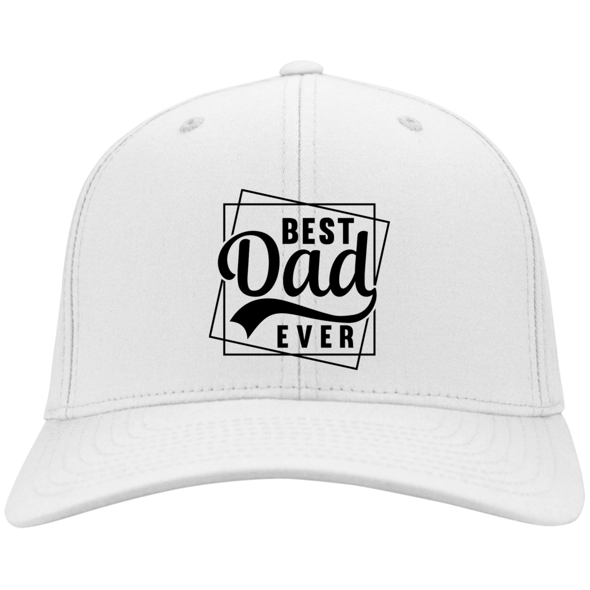 Best Dad Ever Twill Cap