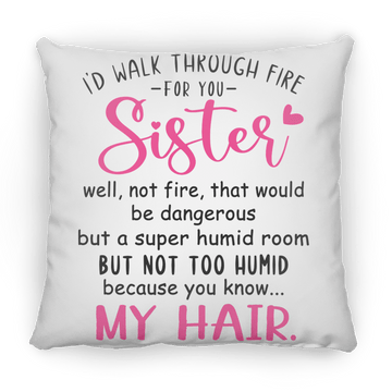 Sister Medium Square Pillow