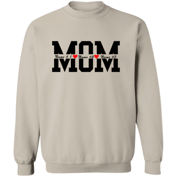 Personalized Mom Crewneck Sweatshirt