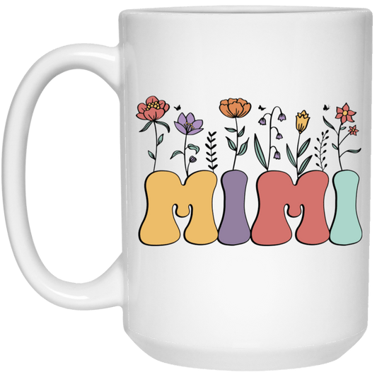 Mimi White 15oz Mug