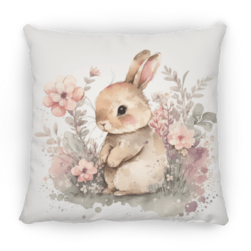 Easter Bunny  Medium Square Pillow