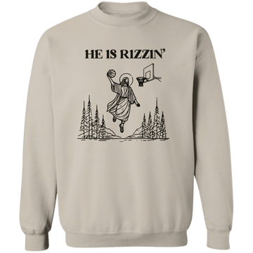 He is Rizzin Crewneck Sweatshirt