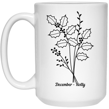 Holly 15 oz Mug