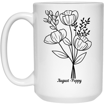 Poppy 15 oz Mug