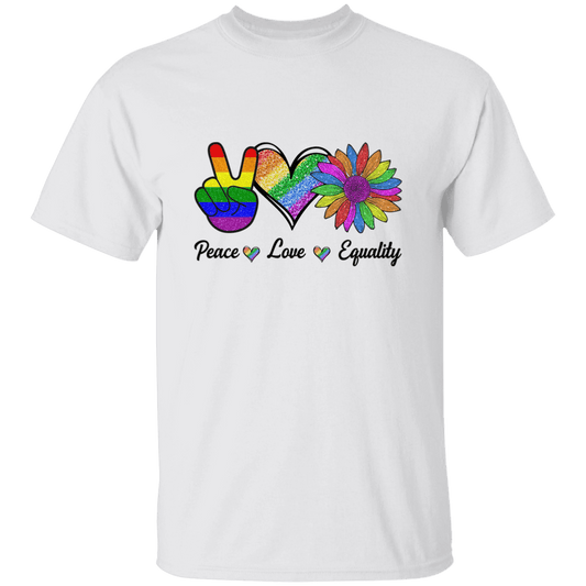 Peace Love  Equality T-Shirt