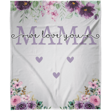 Mama Fleece Blanket - Mama Fleece Blanket 50x60 - forallmylove39