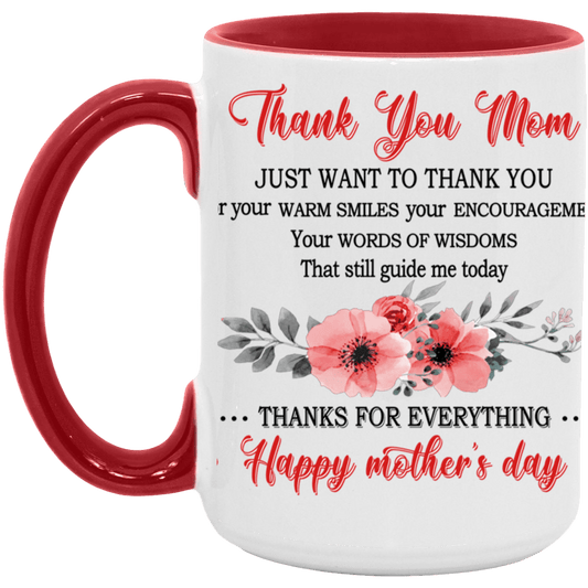 Happy Mother's Day 15oz Accent Mug