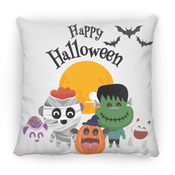 Happy Halloween Medium Square Pillow