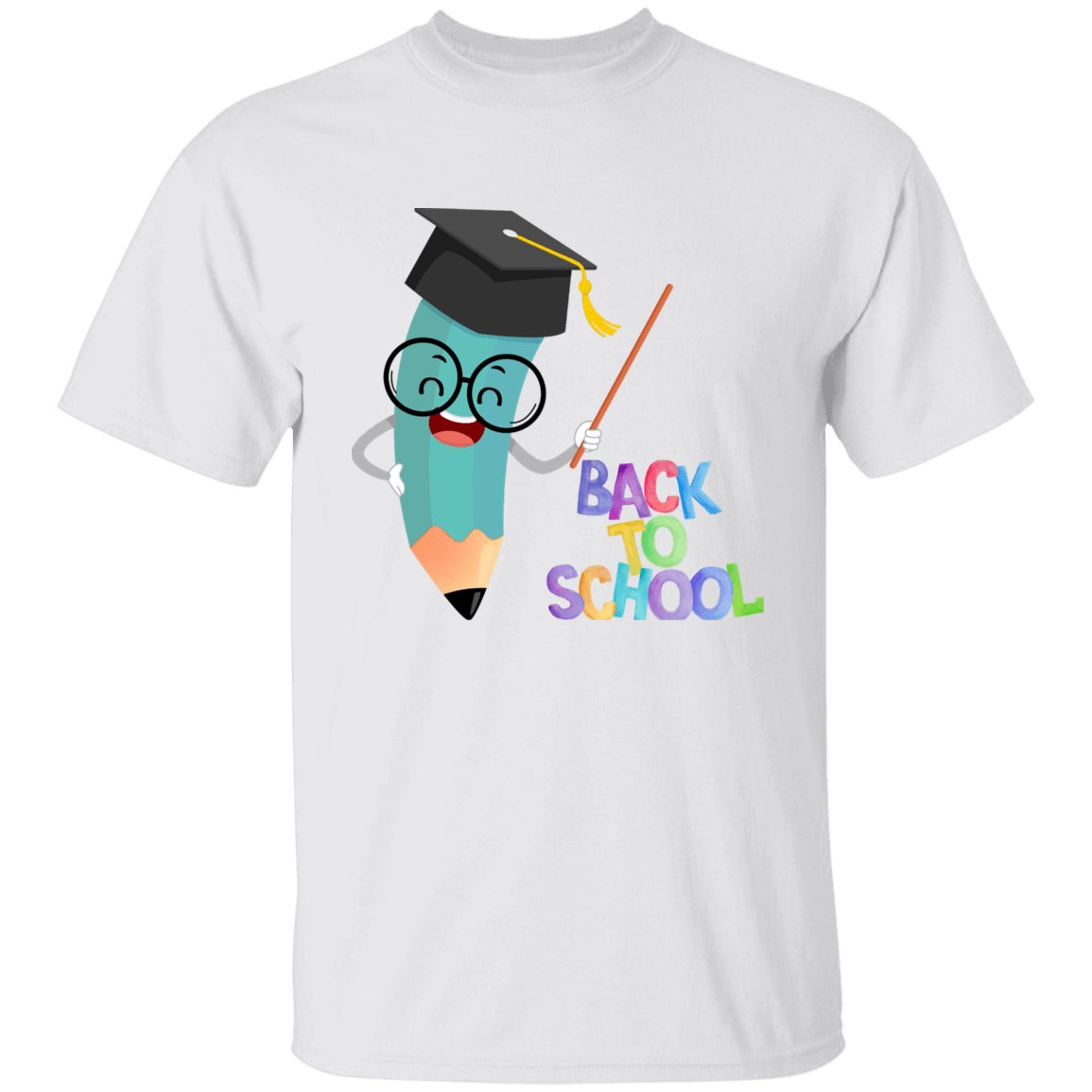 Back To School Youth 100% Cotton T-Shirt