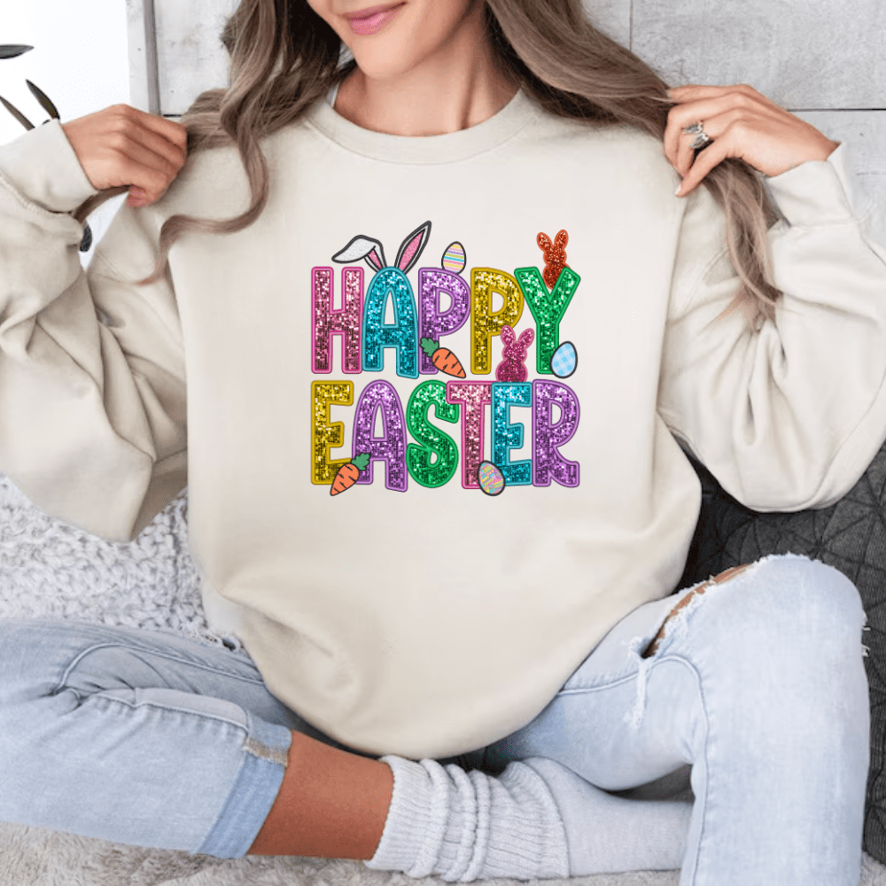 Happy Easter Crewneck Sweatshirt