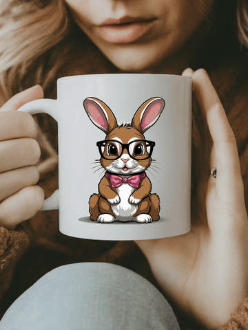 Easter Bunny White 15oz Mug