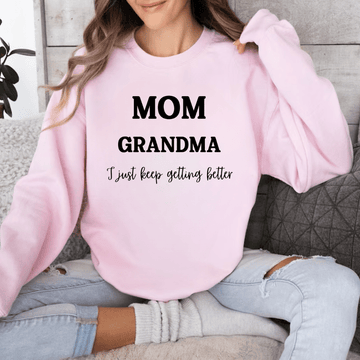 Mom & Grandma Crewneck  Sweatshirt