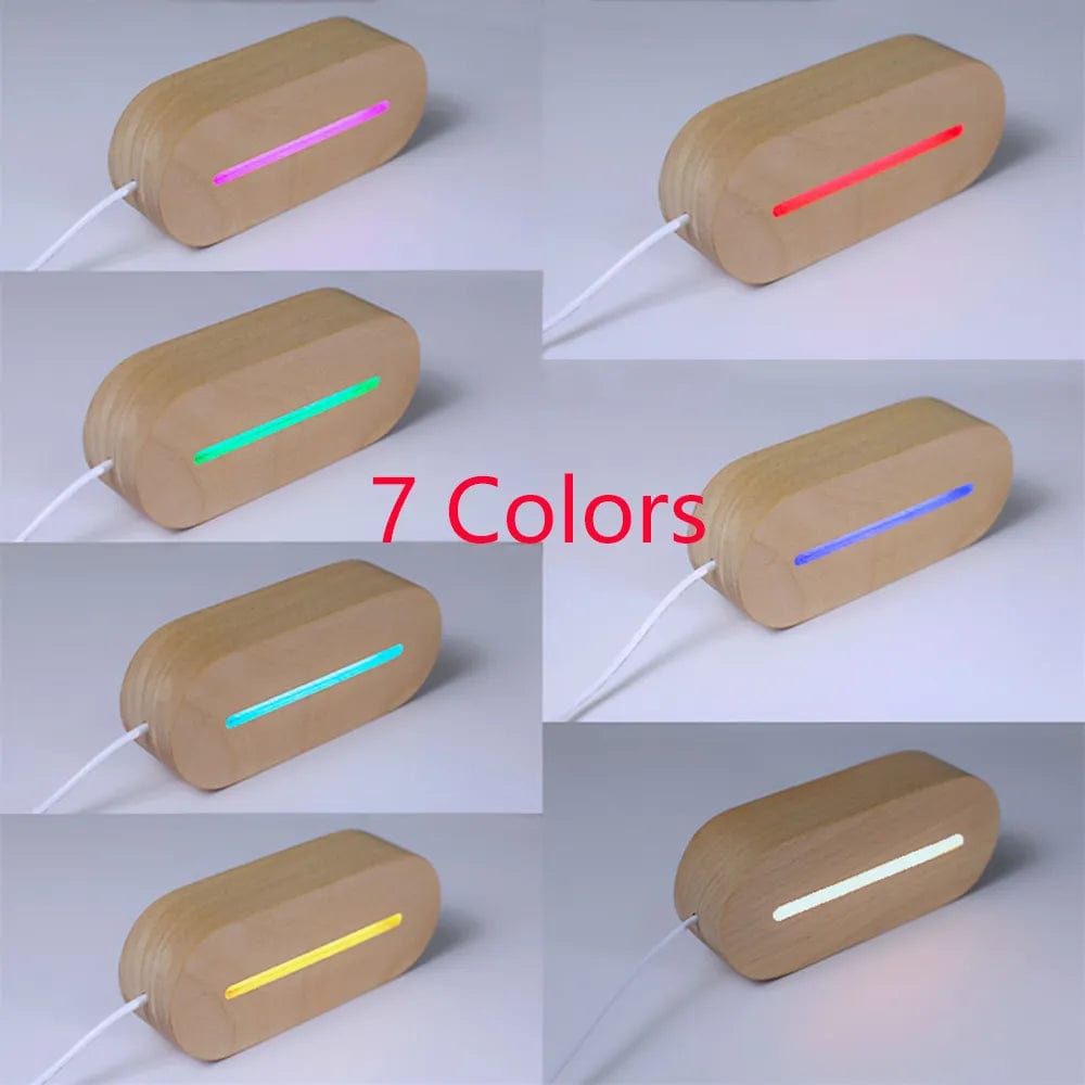 Personalized 3D Acrylic Lamp - Custom Acrylic Lamp - forallmylove39