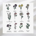 Personalized Birthflower Bookmark - Custom Bookmark - forallmylove39