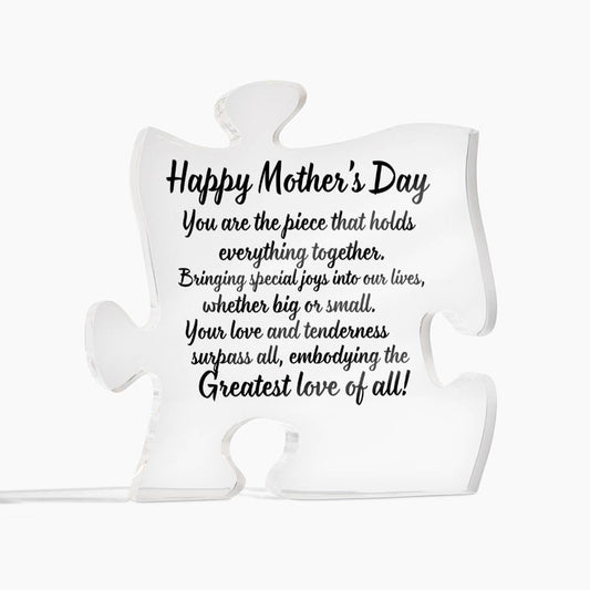Acrylic Puzzle Piece - Happy Mother's Day - forallmylove39