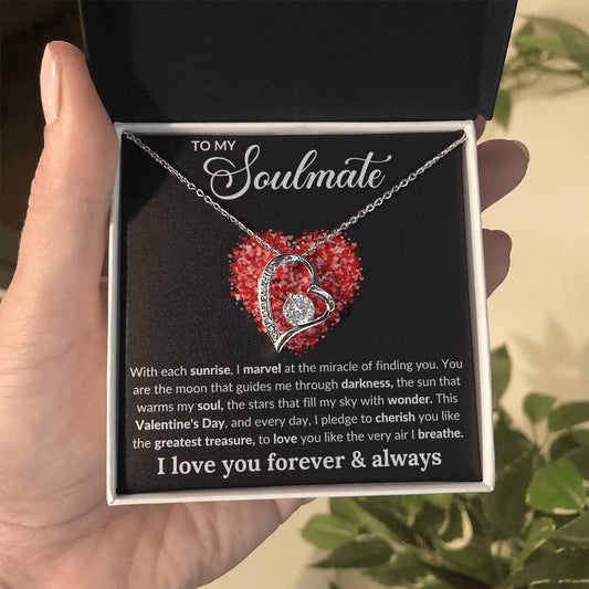 To My Soulmate - Forever Love Necklace