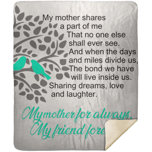 Mother's Day Blanket - My Mother Blanket 50x60 - forallmylove39