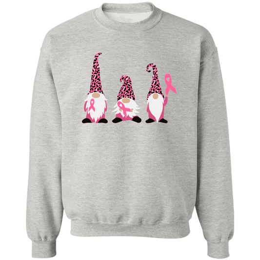 Cancer Gnomes Unisex Crewneck Pullover Sweatshirt