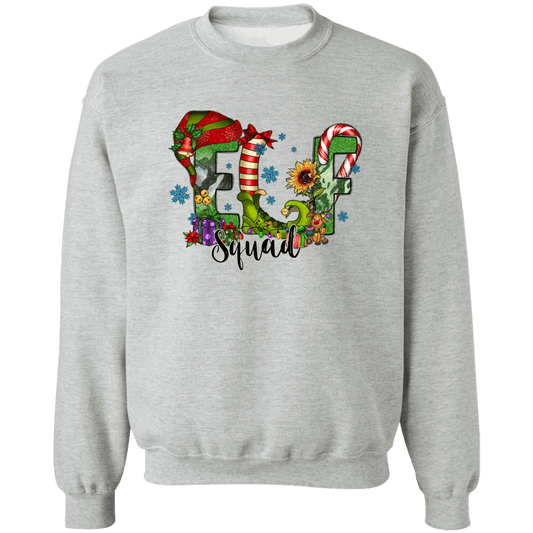 Elf Squad Crewneck Pullover Sweatshirt