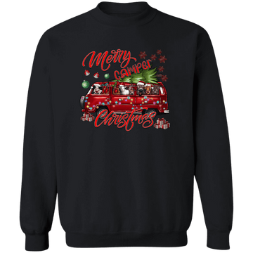 Christmas CamperCrewneck Pullover Sweatshirt