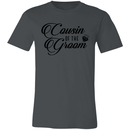 COUSIN OF GROOM Unisex Jersey Short-Sleeve T-Shirt
