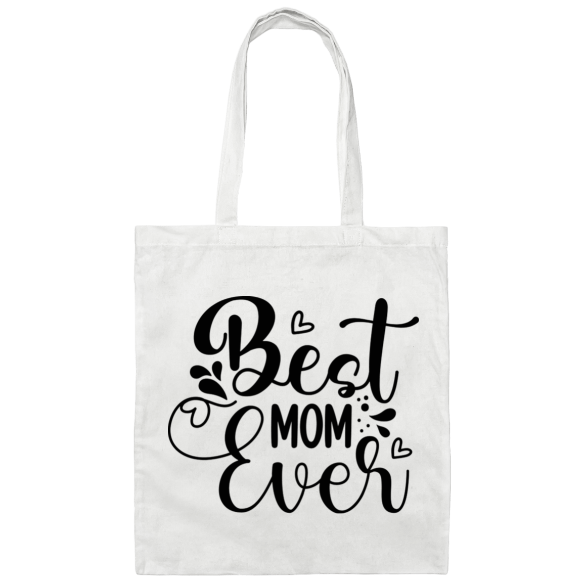 Best Mom Canvas Tote Bag