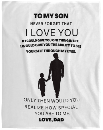 To My Son Blanket - 60x80