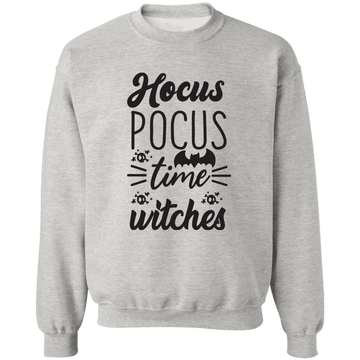 Hocus Pocus Time Ladies Crewneck Pullover Sweatshirt