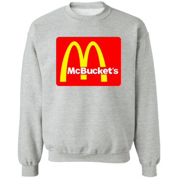 McBucket's Crewneck Pullover Sweatshirt
