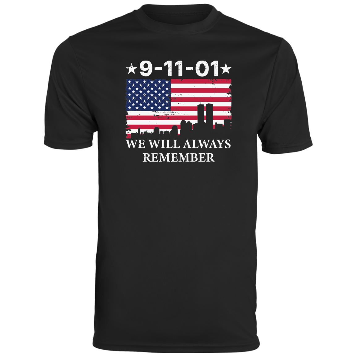 911 Remember  Youth Moisture-Wicking Tee