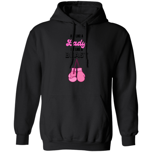 Act Like A Lady Pullover Hoodie