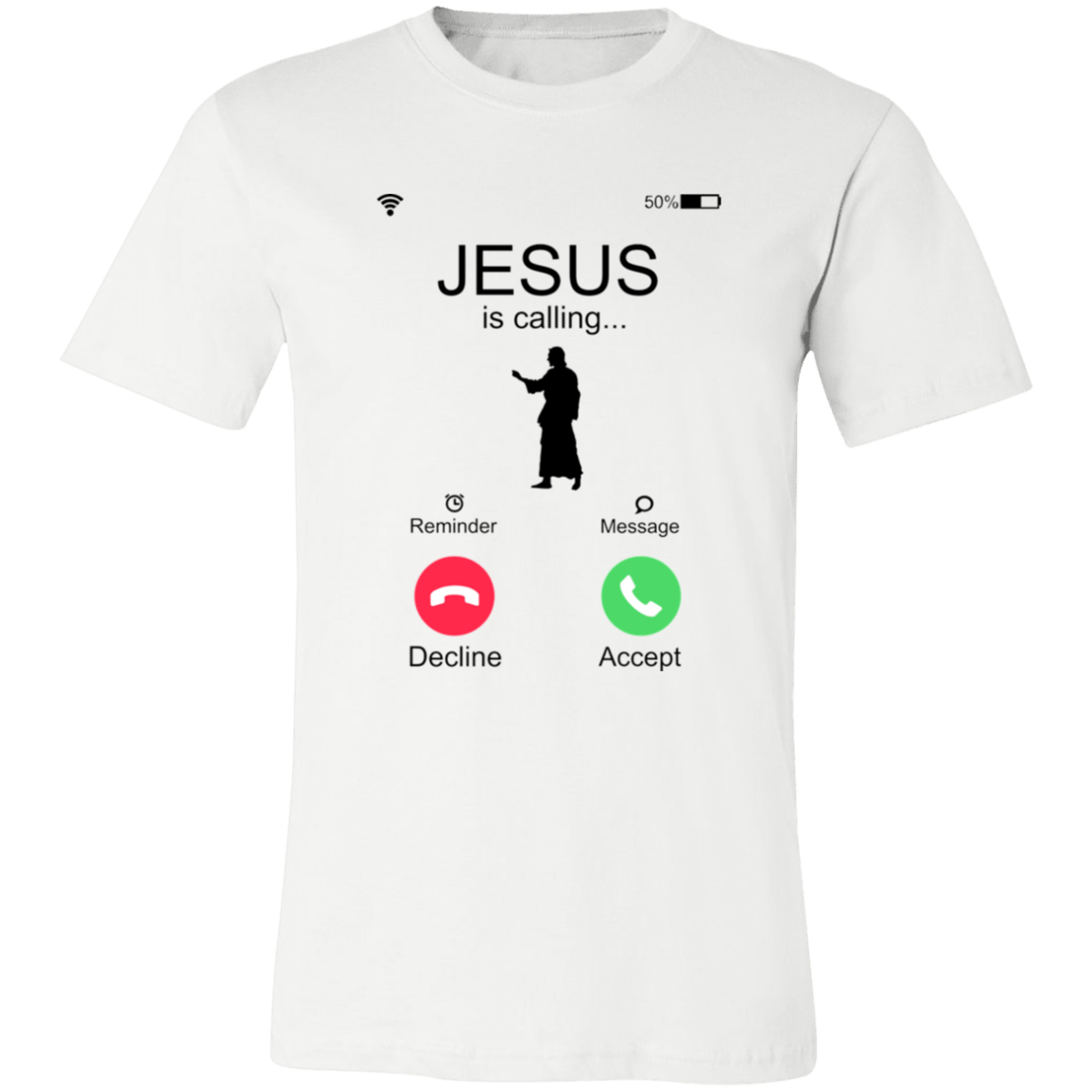 Jesus is Calling  Short-Sleeve T-Shirt