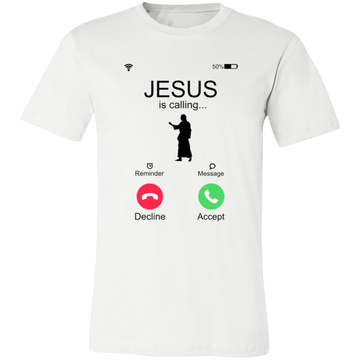 Jesus is Calling  Short-Sleeve T-Shirt
