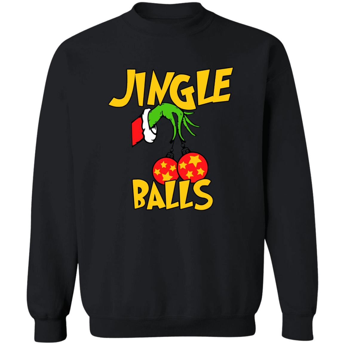 Jingle Balls Crewneck Pullover Sweatshirt