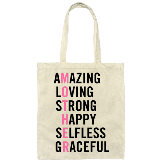 Amazing Mother Canvas Tote Bag