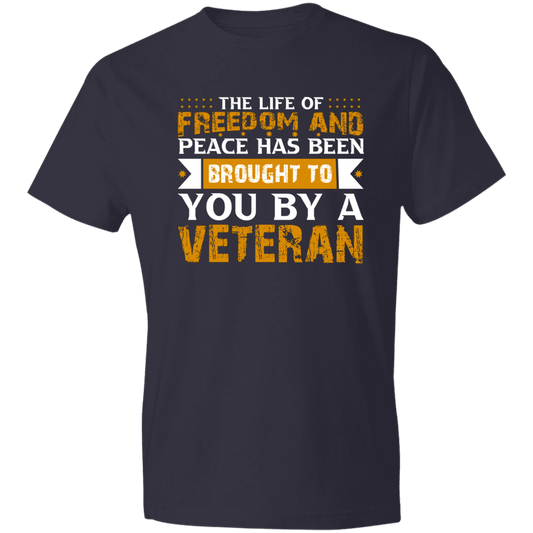 Life of Freedom Men's Lightweight T-Shirt 4.5 oz