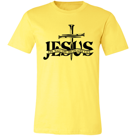 Jesus the way Unisex Jersey Short-Sleeve T-Shirt