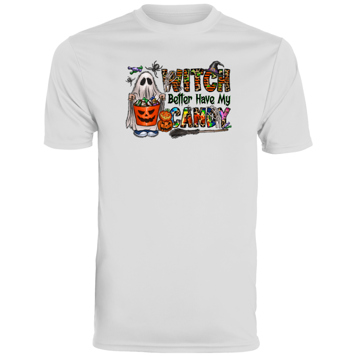 Witch Better Have Candy Youth Moisture-Wicking Tee