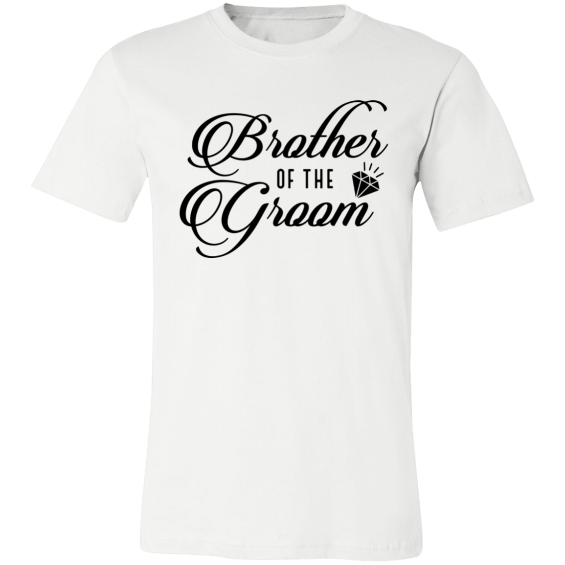 BROTHER OF GROOM Unisex Jersey Short-Sleeve T-Shirt