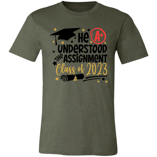 He understood Unisex Jersey Short-Sleeve T-Shirt