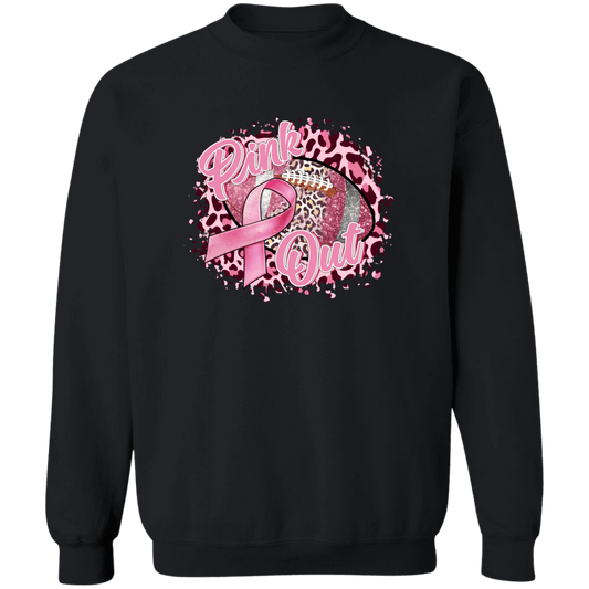 Pink Out Unisex Crewneck Pullover Sweatshirt