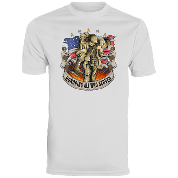Honoring All Who Served Men's Moisture-Wicking Tee