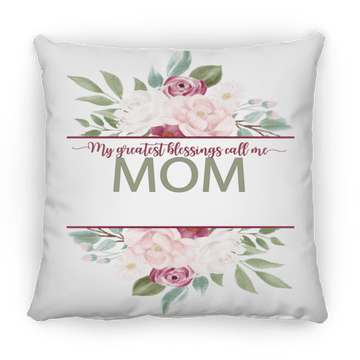 Mom Medium Square Pillow